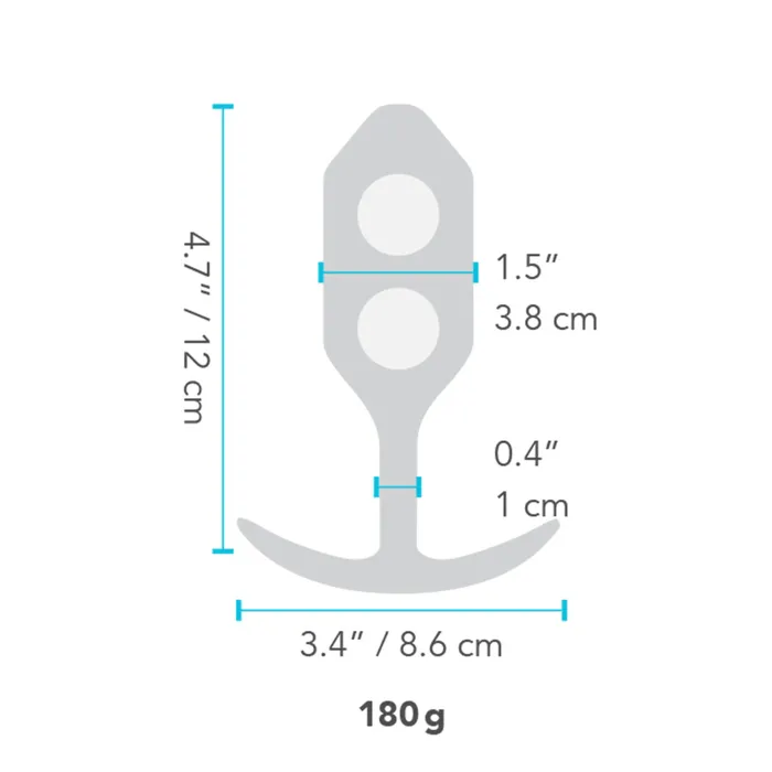Anal | B-Vibe Plug Anale B-Vibe 3 Lime
