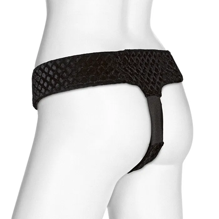 Doc Johnson Female Sex Toys | Vac-U-Lock - EZ Rider Thong - Velvet Harness with Plug - Non-retail Packaging Doc Johnson Female Sex Toys | Vac-U-Lock - EZ Rider Thong - Velvet Harness with Plug - Non-retail Packaging