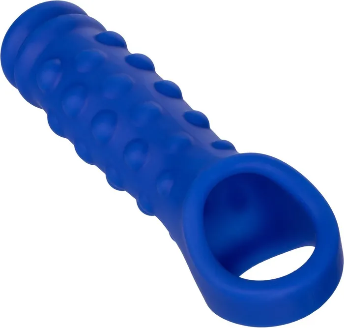 Male Sex Toys Calexotics Calexotics Admiral Geribbelde Penis Sleeve Liquid Siliconen Blauw Male Sex Toys Calexotics Calexotics Admiral Geribbelde Penis Sleeve Liquid Siliconen Blauw