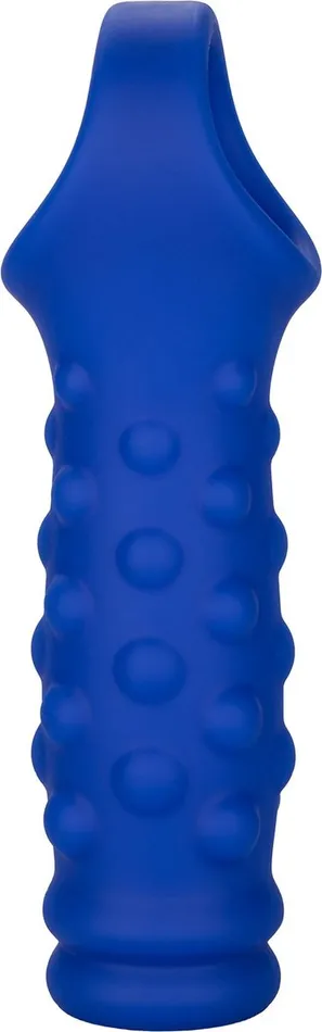 Male Sex Toys | Calexotics Calexotics - Admiral Geribbelde Penis Sleeve - Liquid Siliconen - Blauw Male Sex Toys | Calexotics Calexotics - Admiral Geribbelde Penis Sleeve - Liquid Siliconen - Blauw