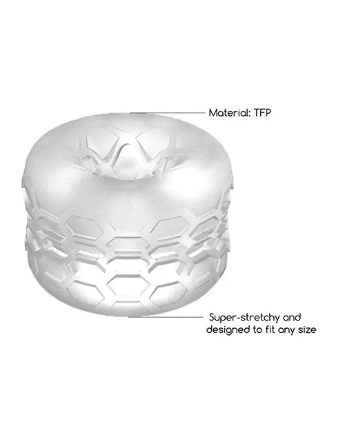 Male Sex Toys | Sono Shots Sono No. 94 Reversible Textured Masturbator - Transparent Male Sex Toys | Sono Shots Sono No. 94 Reversible Textured Masturbator - Transparent