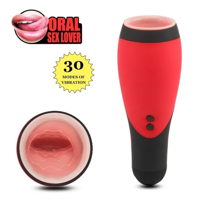 30 Modes Vibrating Blowjob Male Masturbator | Lusty Age Male Sex Toys