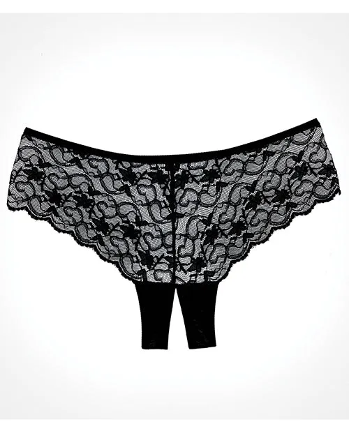 Anal | Allure Lingerie Lp Adore Sweetheart Panty Black O/s