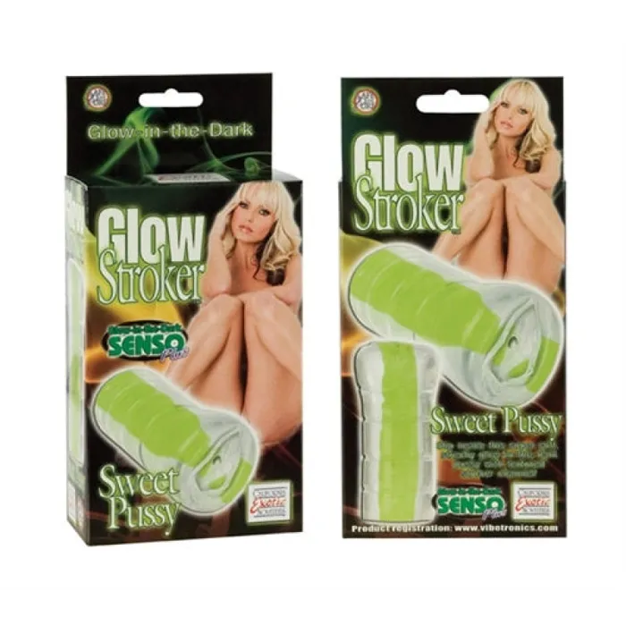 CalExotics Male Sex Toys | Glow Stroker Sweet Pussy