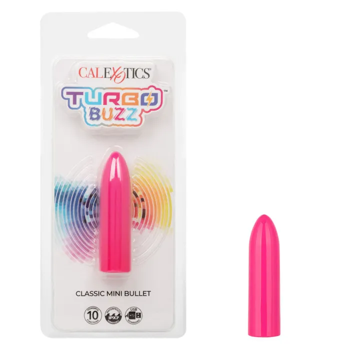 Calexotics Vibrators | Turbo Buzz Classic Mini Bullet - Pink Calexotics Vibrators | Turbo Buzz Classic Mini Bullet - Pink