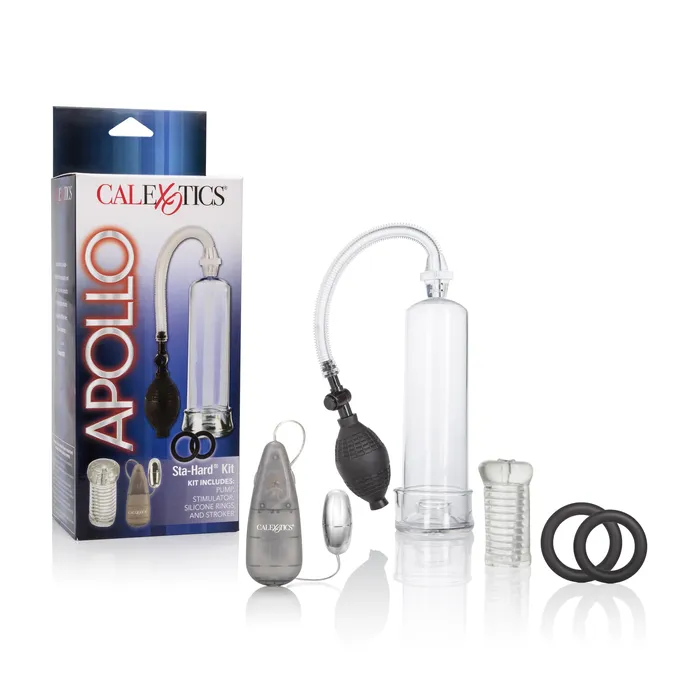 Dildos | CalExotics Apollo Sta-Hard Kit Dildos | CalExotics Apollo Sta-Hard Kit