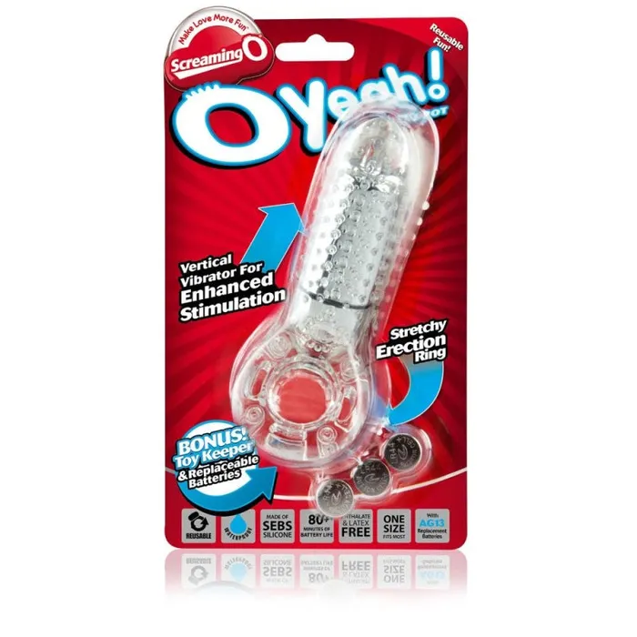 Dildos | Screaming O O Yeah! - Clear - Each Dildos | Screaming O O Yeah! - Clear - Each