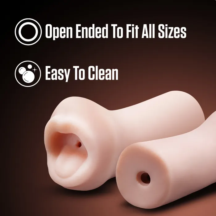 EnLust - Candi - Flesh Oral Stroker | Blush Novelties Male Sex Toys EnLust - Candi - Flesh Oral Stroker | Blush Novelties Male Sex Toys