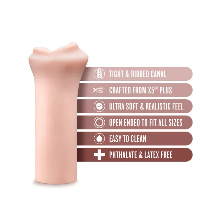 EnLust - Candi - Flesh Oral Stroker | Blush Novelties Male Sex Toys EnLust - Candi - Flesh Oral Stroker | Blush Novelties Male Sex Toys