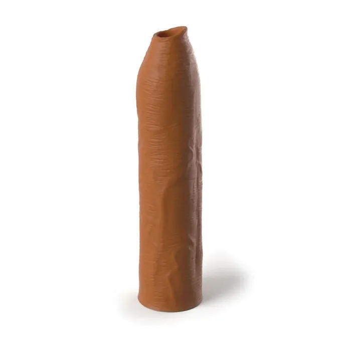 Fantasy XTensions Elite Uncut 7 Inch Extension Sleeve Tan Pipedream Male Sex Toys