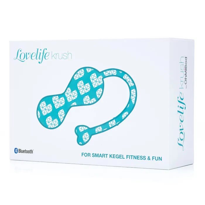 Female Sex Toys | Lovelife Krush Kegel Exerciser Turquoise - OhMiBod