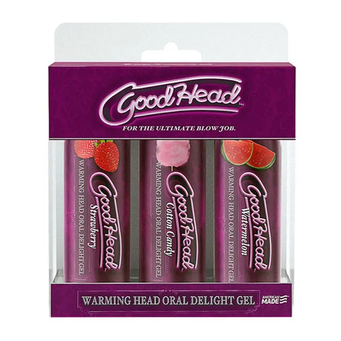Goodhead Warming Head 3 Pack 2 Oz Doc Johnson Male Sex Toys