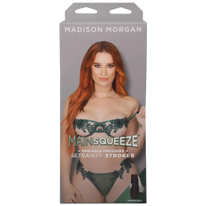 Main Squeeze Madison Morgan Ultraskyn Stroker Pussy Vanilla Doc Johnson Male Sex Toys