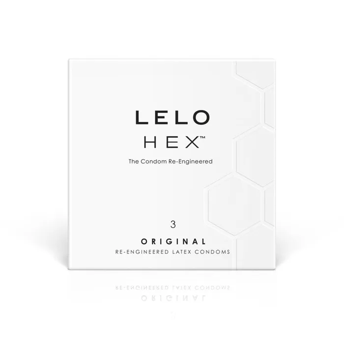 Male Sex Toys Hex Condoms Original 3 Pack Lelo