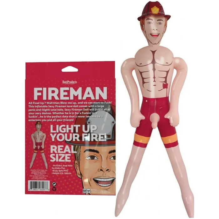Male Sex Toys | Hott Products Fireman Inflatable Doll