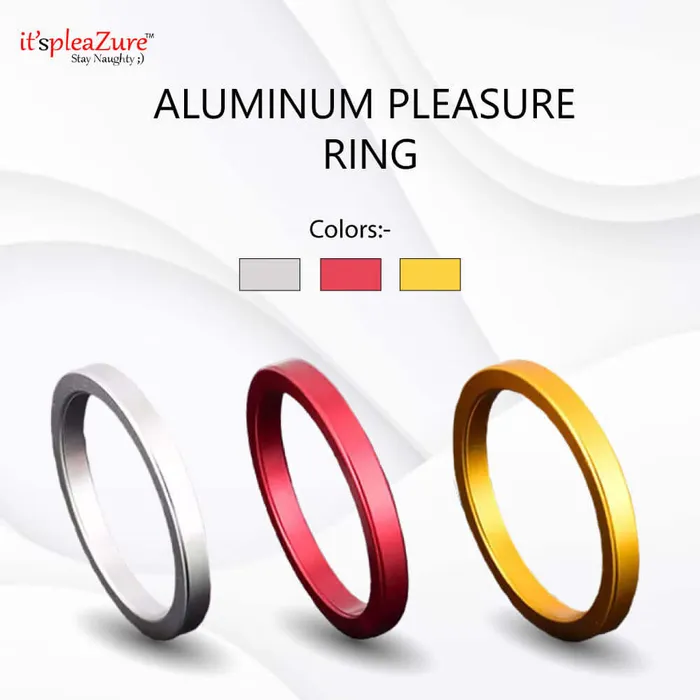 Male Sex Toys | ItspleaZure Itspleazure Aluminum Pleasure Ring Wine Color Male Sex Toys | ItspleaZure Itspleazure Aluminum Pleasure Ring Wine Color