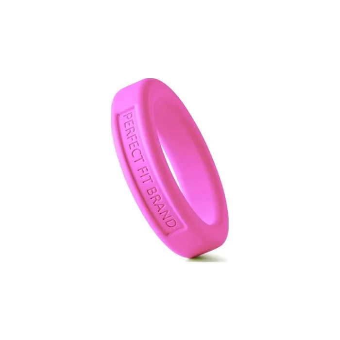 Male Sex Toys | PerfectFit Classic Silicone Medium Stretch Penis Ring 36mm Pink