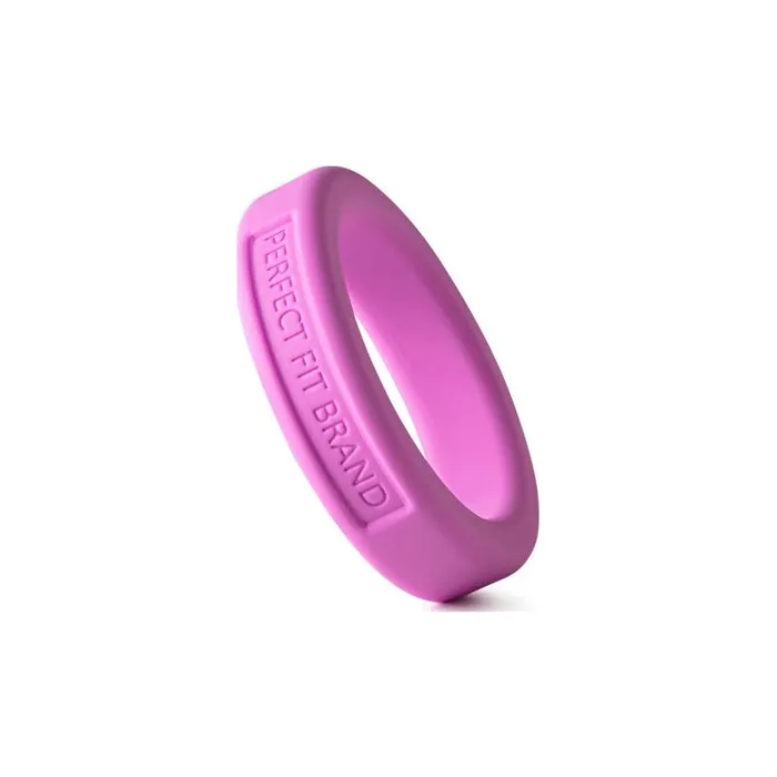 Male Sex Toys | PerfectFit Classic Silicone Medium Stretch Penis Ring 36mm Pink
