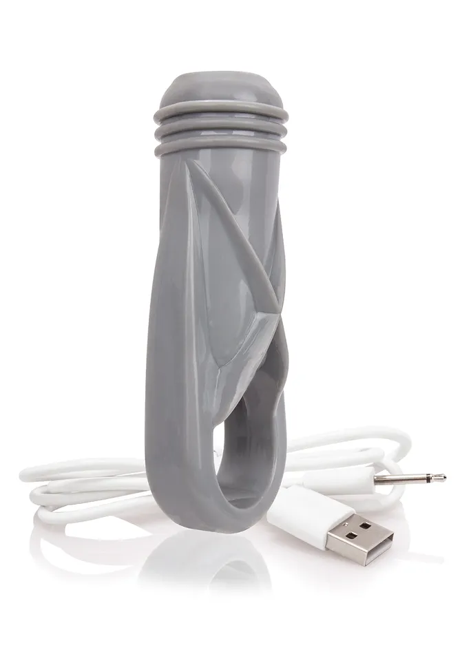 Male Sex Toys Screaming O Charged O Yeah Plus Ring Grey