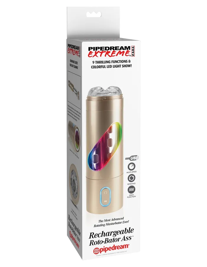 PDX Brands Male Sex Toys | Pdx Rechargeable Roto Bator Ass