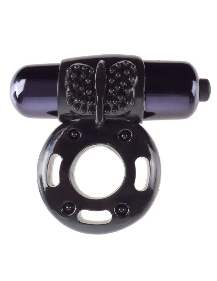 Pipedream Male Sex Toys Fantasy CRingz Vibrating Super Ring Black