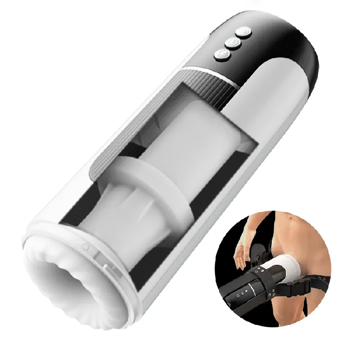 Playfulsextoy Male Sex Toys Wearable 7 Thrusting Vibrating Heating Vocable Masturbator Playfulsextoy Male Sex Toys Wearable 7 Thrusting Vibrating Heating Vocable Masturbator