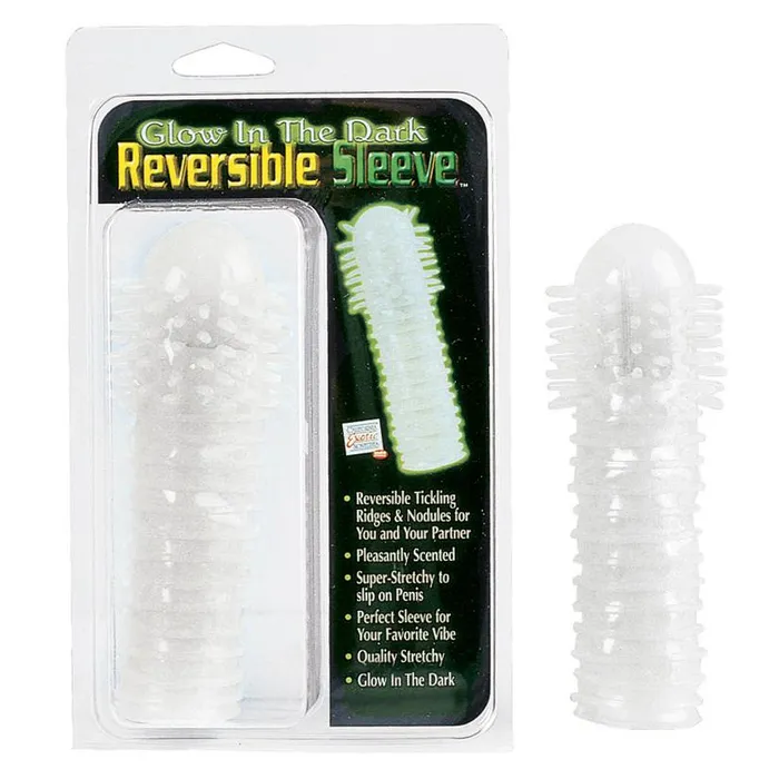 Reversible SleeveGlowintheDark Holiday Male Sex Toys