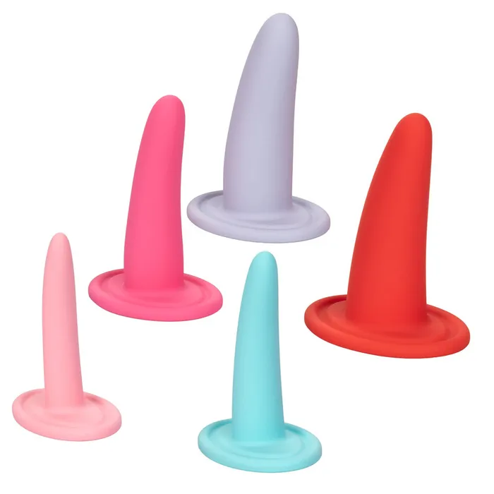 She-ology 5 Piece Wearable Vaginal Dilator Set - Set of 5 Vaginal Dilators | Calexotics Male Sex Toys
