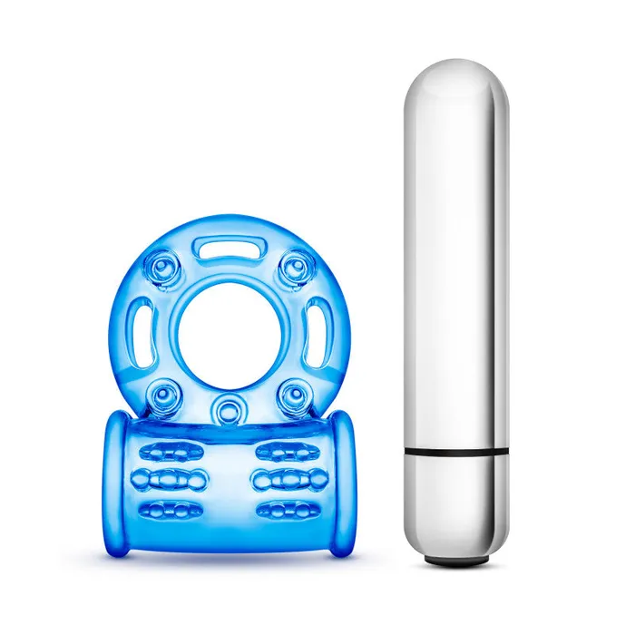 Stay Hard 10-Function Vibrating Bull Ring-(bl-77902) | Blush Novelties Male Sex Toys Stay Hard 10-Function Vibrating Bull Ring-(bl-77902) | Blush Novelties Male Sex Toys
