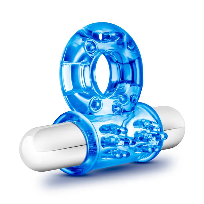 Stay Hard 10-Function Vibrating Bull Ring-(bl-77902) | Blush Novelties Male Sex Toys Stay Hard 10-Function Vibrating Bull Ring-(bl-77902) | Blush Novelties Male Sex Toys