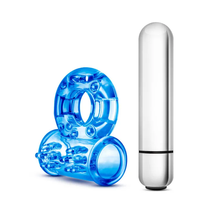 Stay Hard 10-Function Vibrating Bull Ring-(bl-77902) | Blush Novelties Male Sex Toys Stay Hard 10-Function Vibrating Bull Ring-(bl-77902) | Blush Novelties Male Sex Toys