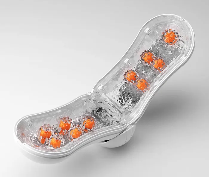 Tenga NEW Tenga Flip Orb Orange Crash Stimulation 7'' Men Masturbator Sex Toy | Male Sex Toys