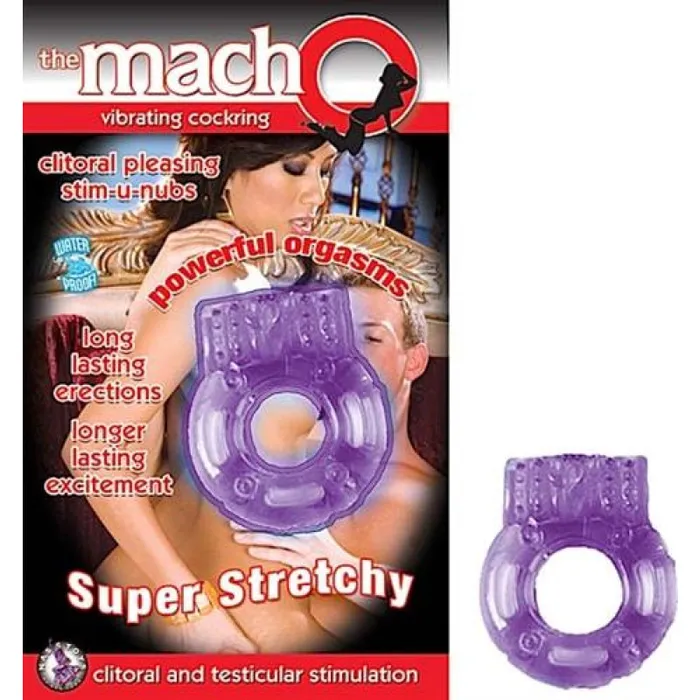 The Macho Vibrating Cock Ring Nasstoys Male Sex Toys