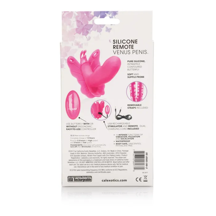 Venus Butterfly Silicone Remote Venus Penis | CalExotics Male Sex Toys Venus Butterfly Silicone Remote Venus Penis | CalExotics Male Sex Toys