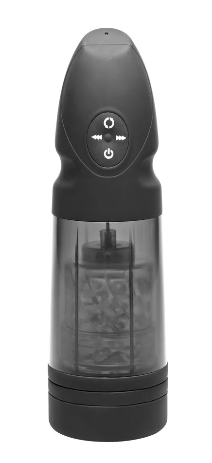 XR Brands Male Sex Toys | Love Botz Stroke Multifunction Rechargeable Stroker
