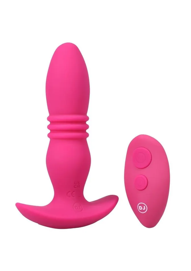 APlay Male Sex Toys APlay Rise Silicone Rechargeable Anal Plug with Remote Control