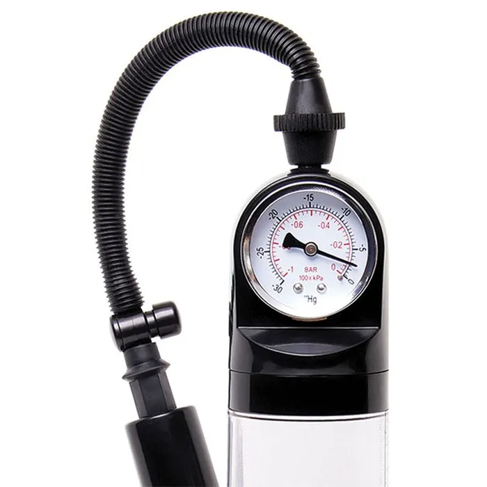 Adam Eve Male Sex Toys Adam Eve Adams Promax Pump Clear with Masturbator Sleeve