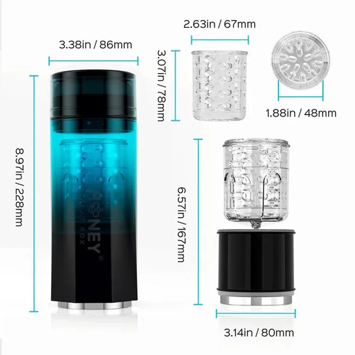 Adrian Waterproof Stroker Honey Play Box Male Sex Toys