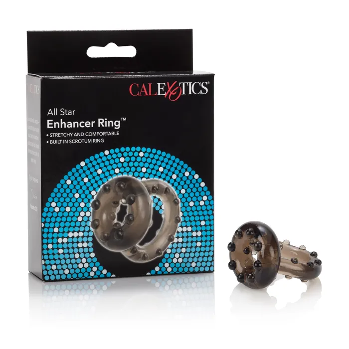 All Star Enhancer Ring Smoke California Exotic Male Sex Toys