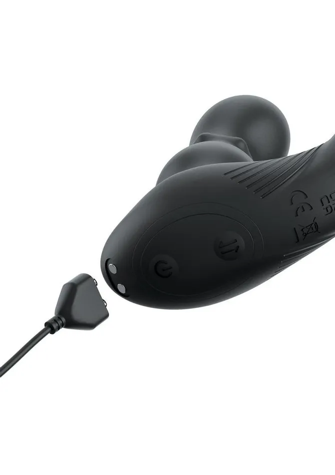 Anal Fantasy Elite Male Sex Toys Anal Fantasy Elite AssGasm Side and Glide Rechargeable Silicone Prostate Stimulator