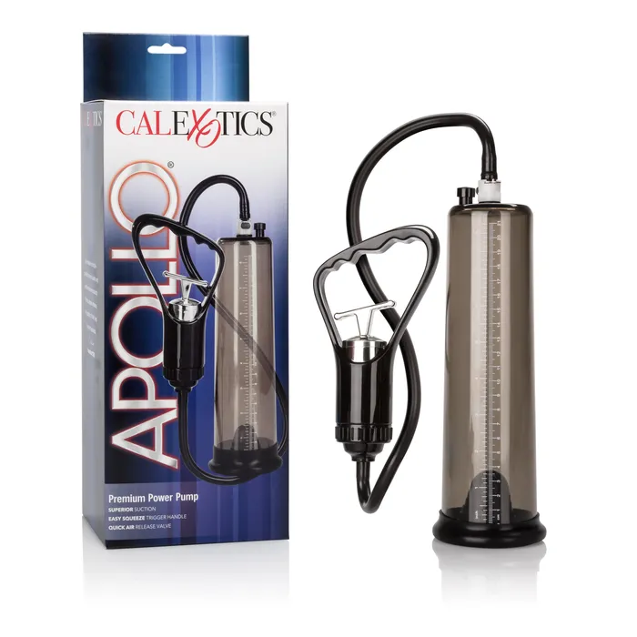 Apollo Premium Power Pump Smoke California Exotic Male Sex Toys