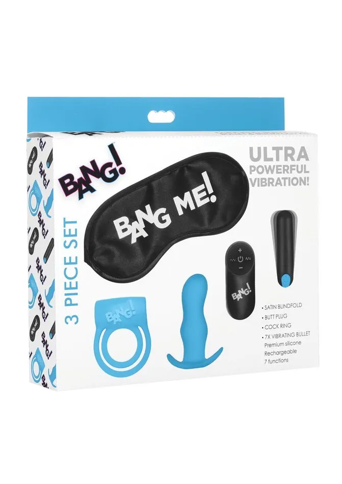 BANG Male Sex Toys Bang Duo Blast Plug and Cock Ring Kit
