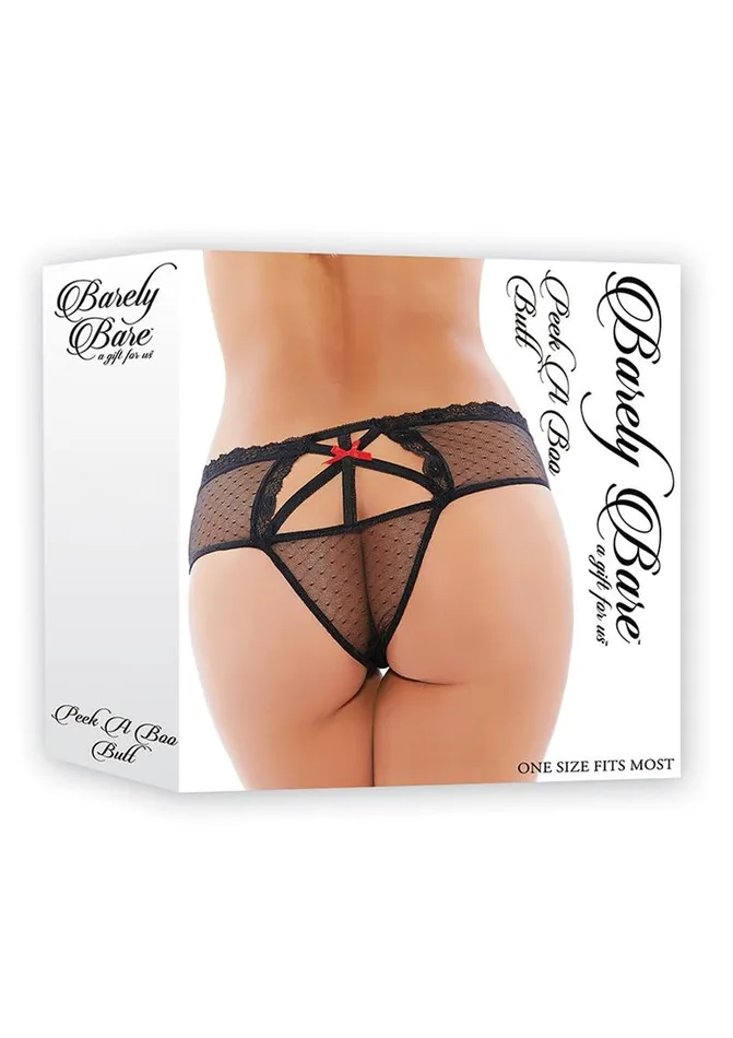 Barely Bare Barely Bare Peek A Boo Butt Panty Female Sex Toys