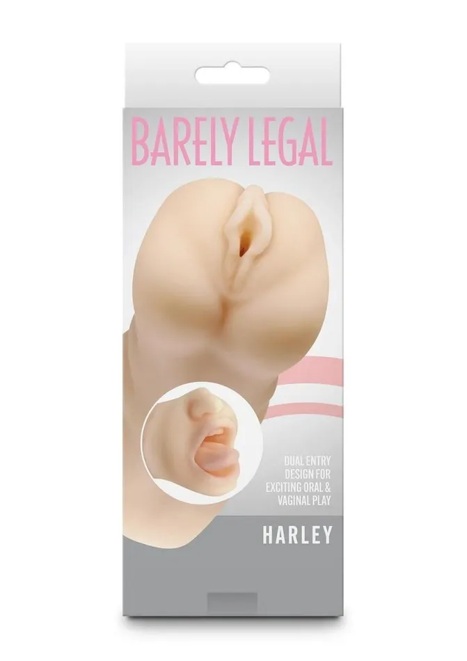 Barely Legal Harley Stroker Dual End Masturbator Pussy and Mouth Star Power Male Sex Toys Barely Legal Harley Stroker Dual End Masturbator Pussy and Mouth Star Power Male Sex Toys