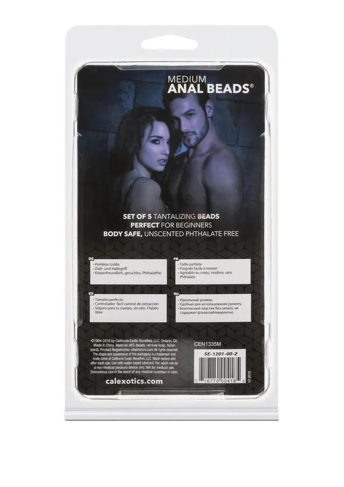 Beads Male Sex Toys Medium Anal Beads