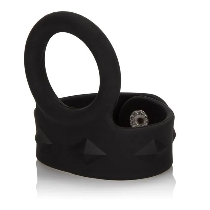 California Exotic Male Sex Toys Medium Weighted CRing Ball Stretcher