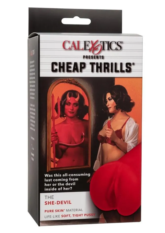 Cheap Thrills The SheDevil Stroker Pussy Cheap Thrills Male Sex Toys