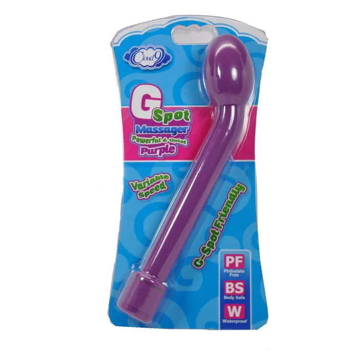 Cloud 9 Vibrators Cloud 9 G Spot Massager Curved Purple