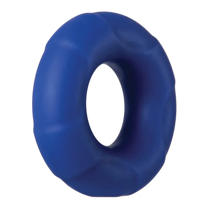 Curve Toys Male Sex Toys Adam Eve Big Man Silicone Cock Ring Blue