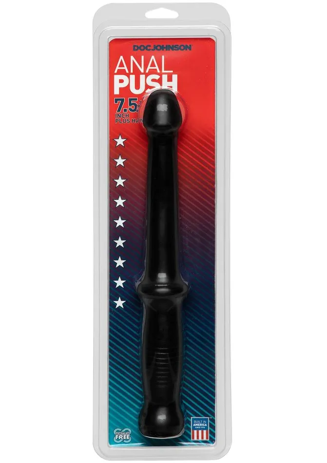 Doc Johnson Male Sex Toys Anal Push Probe with EasyGrip Handle